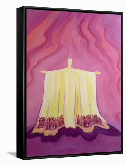 Jesus Christ Is Like a Tent Which Shelters Us in Life's Desert, 1993-Elizabeth Wang-Framed Stretched Canvas