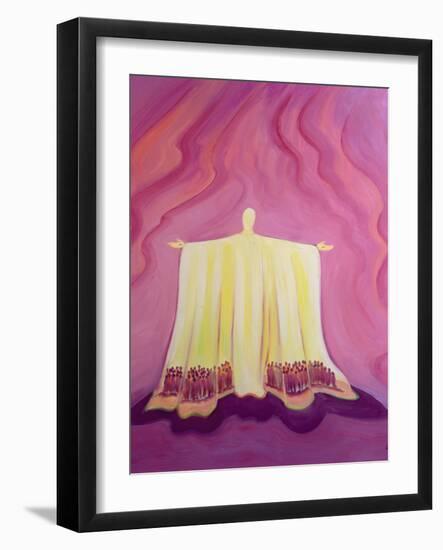 Jesus Christ Is Like a Tent Which Shelters Us in Life's Desert, 1993-Elizabeth Wang-Framed Giclee Print