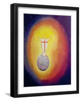 Jesus Christ Is Our High Priest Who Unites Earth with Heaven, 1993-Elizabeth Wang-Framed Giclee Print