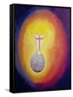 Jesus Christ Is Our High Priest Who Unites Earth with Heaven, 1993-Elizabeth Wang-Framed Stretched Canvas