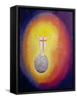 Jesus Christ Is Our High Priest Who Unites Earth with Heaven, 1993-Elizabeth Wang-Framed Stretched Canvas