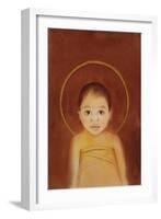 Jesus Christ Is True God, Who Took on Our Human Nature, 2005-Elizabeth Wang-Framed Giclee Print