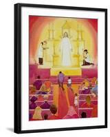 Jesus Christ Is Truly Present in the Blessed Sacrament, 2005-Elizabeth Wang-Framed Giclee Print