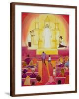 Jesus Christ Is Truly Present in the Blessed Sacrament, 2005-Elizabeth Wang-Framed Giclee Print