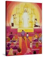 Jesus Christ Is Truly Present in the Blessed Sacrament, 2005-Elizabeth Wang-Stretched Canvas