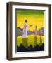 Jesus Christ Performs the Miracle of the Loaves and the Fish, 2004-Elizabeth Wang-Framed Giclee Print