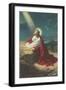 Jesus Christ Praying-null-Framed Premium Giclee Print