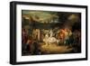 Jesus Christ Raises from the Dead the Son of Naim's Widow-Jean-Baptiste Wicar-Framed Giclee Print