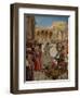 Jesus cleanses the temple - Bible-William Brassey Hole-Framed Giclee Print