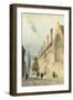 Jesus College from Thurl Street, Oxford, 1832-Thomas Shotter Boys-Framed Giclee Print