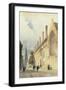 Jesus College from Thurl Street, Oxford, 1832-Thomas Shotter Boys-Framed Giclee Print