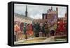 Jesus College-William Matthison-Framed Stretched Canvas