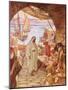 Jesus Commanding Matthew, the Publican, to Follow Him-William Brassey Hole-Mounted Giclee Print