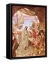 Jesus Commanding Matthew, the Publican, to Follow Him-William Brassey Hole-Framed Stretched Canvas