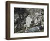 Jesus Commands His Disciples to Rest-James Tissot-Framed Giclee Print