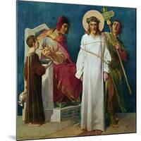 Jesus Condemned to Die-Martin Feuerstein-Mounted Giclee Print