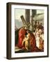 Jesus Consoles the Women of Jerusalem, Stations of the Cross, 1747-Giandomenico Tiepolo-Framed Giclee Print