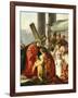 Jesus Consoles the Women of Jerusalem, Stations of the Cross, 1747-Giandomenico Tiepolo-Framed Giclee Print