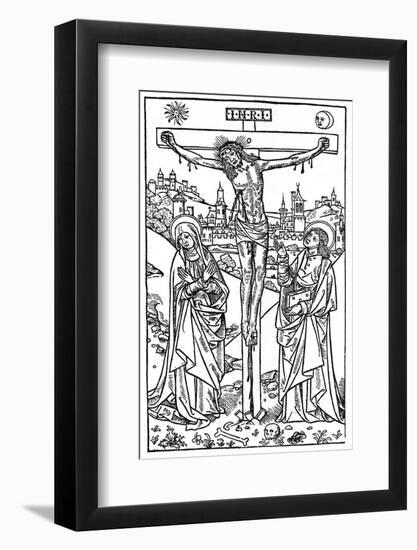 Jesus Crucified-null-Framed Photographic Print