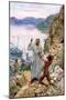 Jesus cures a demon-possessed man - Bible-William Brassey Hole-Mounted Giclee Print