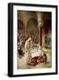 Jesus cures a sick man - Bible-William Brassey Hole-Framed Giclee Print