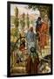 Jesus cures the possessed daughter of a Canaanite - Bible-William Brassey Hole-Framed Giclee Print