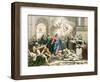 Jesus Curing an Impotent Man at the Pool of Bethesda-Jean Bernard Restout-Framed Giclee Print