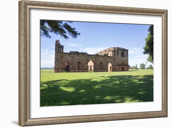 Jesus De Tavarangue, One of the Best Preserved Jesuit Missions, Paraguay-Peter Groenendijk-Framed Photographic Print