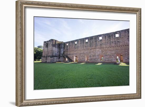 Jesus De Tavarangue, One of the Best Preserved Jesuit Missions, Paraguay-Peter Groenendijk-Framed Photographic Print