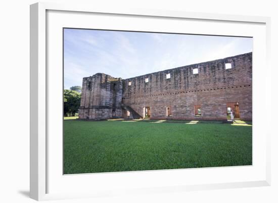 Jesus De Tavarangue, One of the Best Preserved Jesuit Missions, Paraguay-Peter Groenendijk-Framed Photographic Print