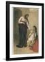 Jesus Depicted as a Healer-Gabriel Max-Framed Photographic Print