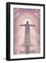 Jesus Depicted as the Advocate-Elizabeth Bruce Adams-Framed Art Print