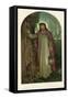 Jesus Depicted as the Light of the World-null-Framed Stretched Canvas