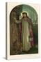 Jesus Depicted as the Light of the World-null-Stretched Canvas