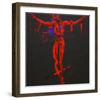 Jesus Dies on the Cross - Station 12-Penny Warden-Framed Giclee Print