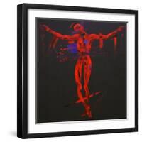 Jesus Dies on the Cross - Station 12-Penny Warden-Framed Giclee Print