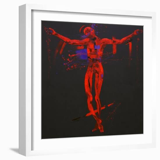 Jesus Dies on the Cross - Station 12-Penny Warden-Framed Giclee Print