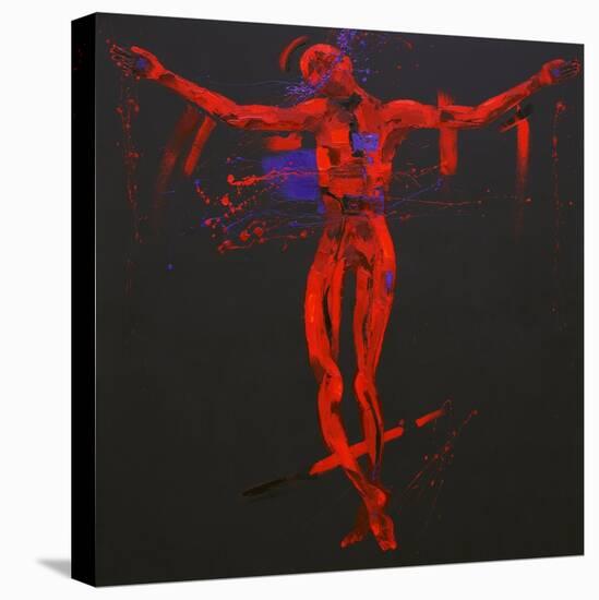 Jesus Dies on the Cross - Station 12-Penny Warden-Stretched Canvas