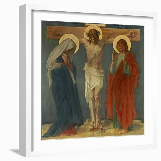 Jesus Dies on the Cross-Martin Feuerstein-Framed Giclee Print