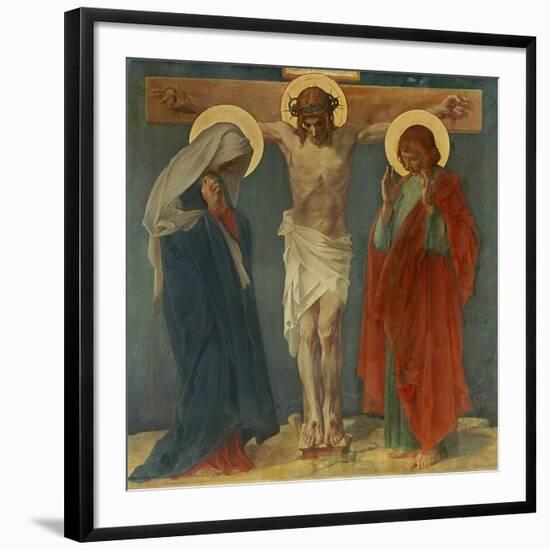 Jesus Dies on the Cross-Martin Feuerstein-Framed Giclee Print