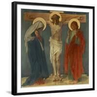 Jesus Dies on the Cross-Martin Feuerstein-Framed Giclee Print