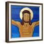 Jesus dies on the cross-Sara Hayward-Framed Giclee Print