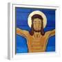 Jesus dies on the cross-Sara Hayward-Framed Giclee Print