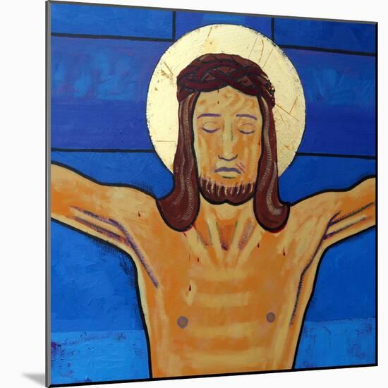 Jesus dies on the cross-Sara Hayward-Mounted Giclee Print