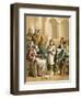 Jesus Disputing with the Doctors-English-Framed Premium Giclee Print