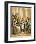 Jesus Disputing with the Doctors-English-Framed Premium Giclee Print