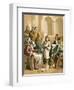 Jesus Disputing with the Doctors-English-Framed Premium Giclee Print