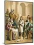 Jesus Disputing with the Doctors-English-Mounted Giclee Print