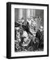 Jesus Drives the Merchants from the Temple-null-Framed Giclee Print