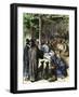 Jesus Eating with Sinners and Tax-Collectors in Jerusalem-null-Framed Giclee Print